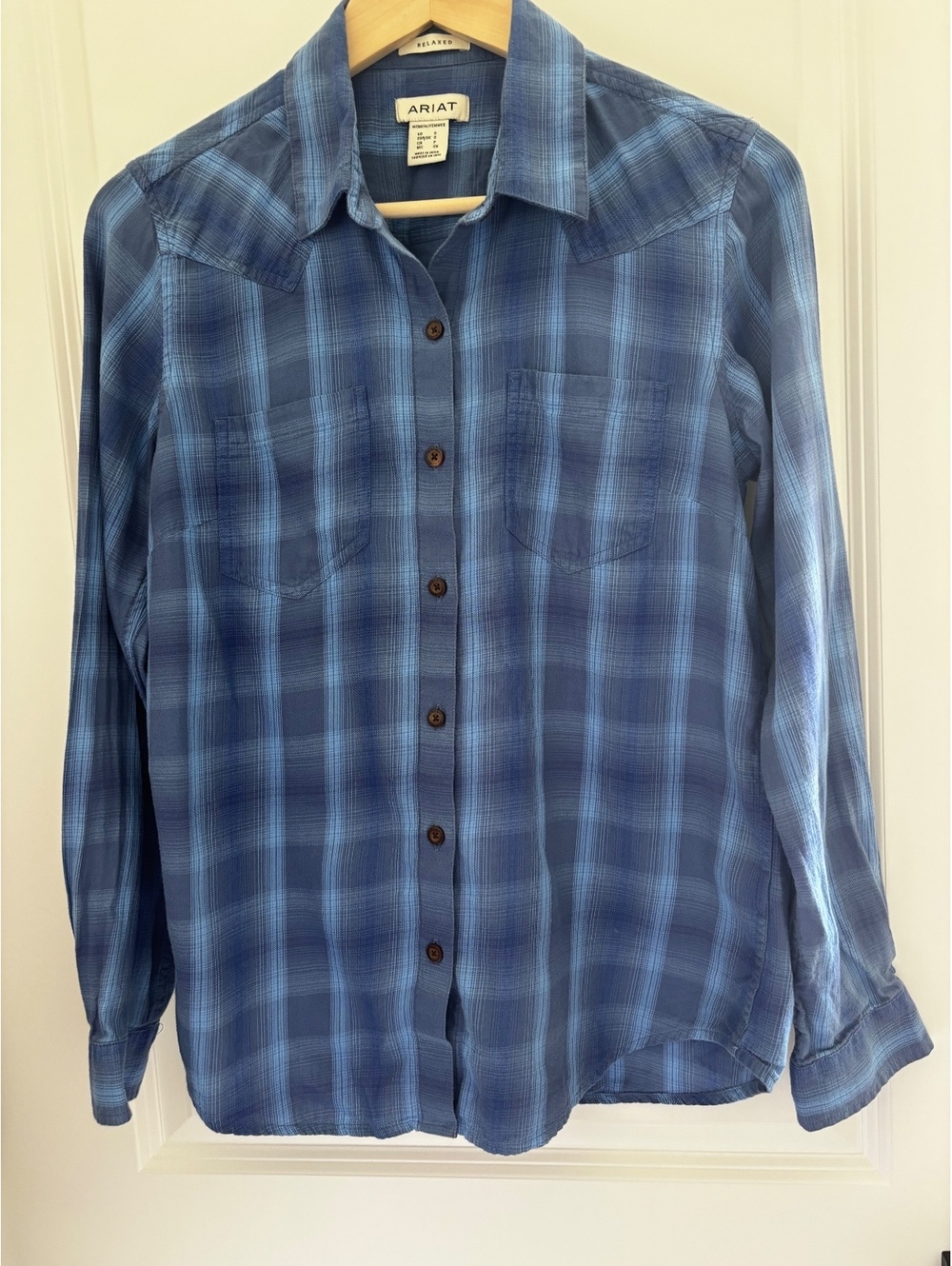 Ariat Women's Plaid Button-Down Shirt - Picture 1 of 4